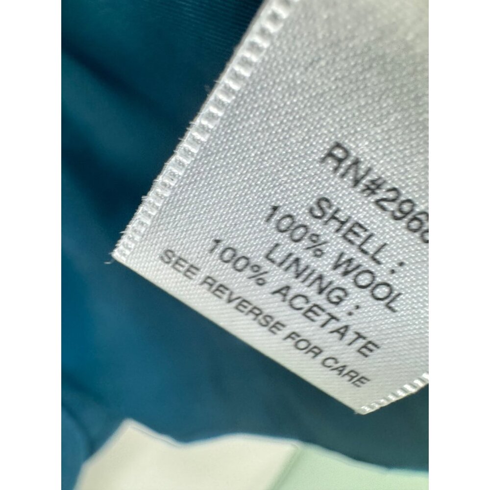 Pendleton Women's Blazer Wool Jacket Turquoise Lp… - image 5